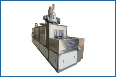 Robust component cleaning machine designed for high-volume industrial cleaning.