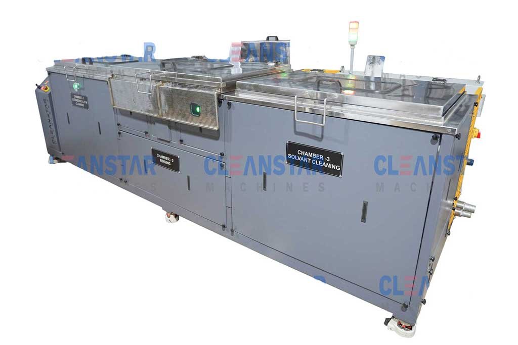 ultrasonic engine parts cleaning machine