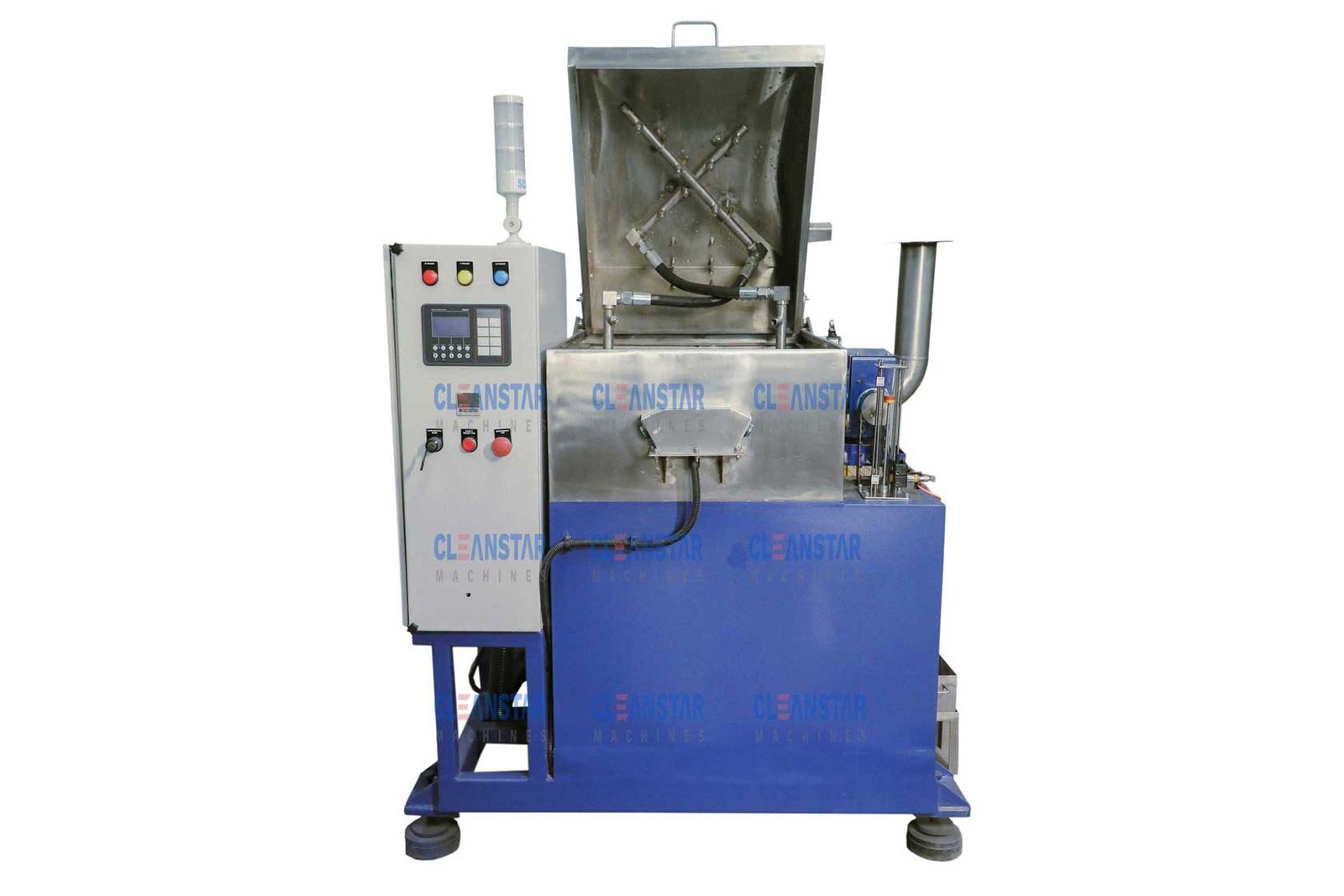 High-tech industrial parts cleaning equipment ensuring compliance with cleanliness standards.