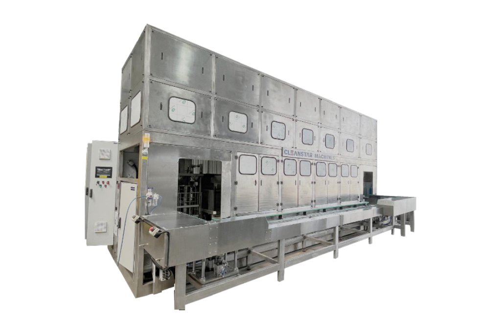 multistage auto load unload ultrasonic cleaning machine